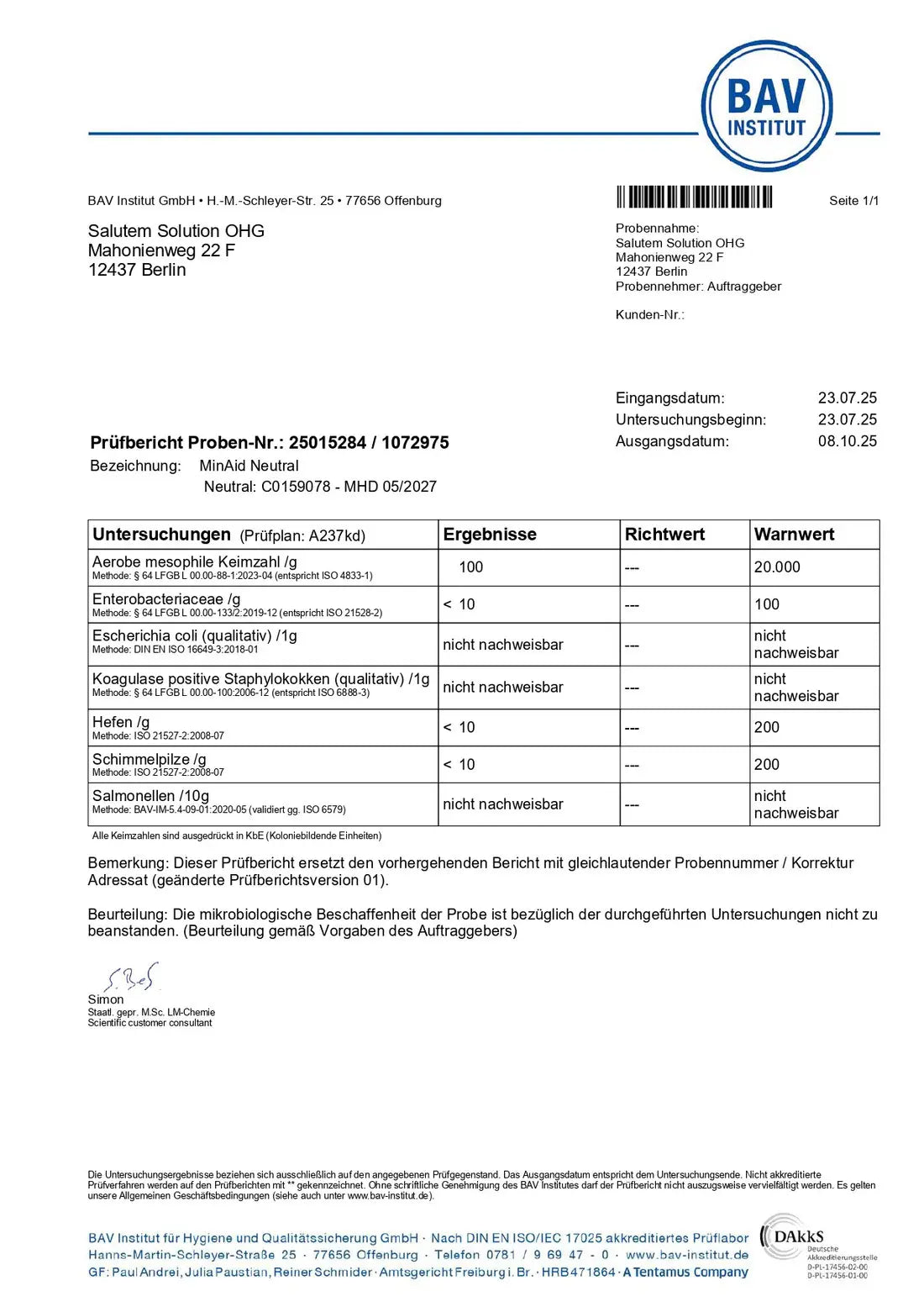 MINAID Electrolyte Drink Mix – Salty Raw