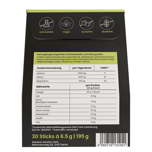 MINAID Electrolyte Drink Mix – Salty Citrus