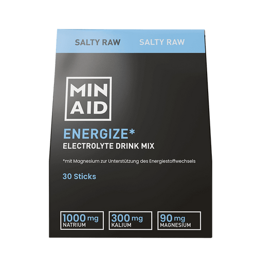 MINAID Electrolyte Drink Mix – Salty Raw