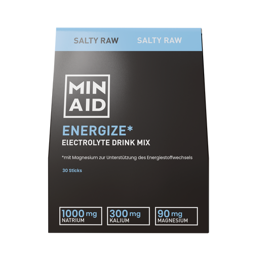MINAID Electrolyte Drink Mix – Salty Raw