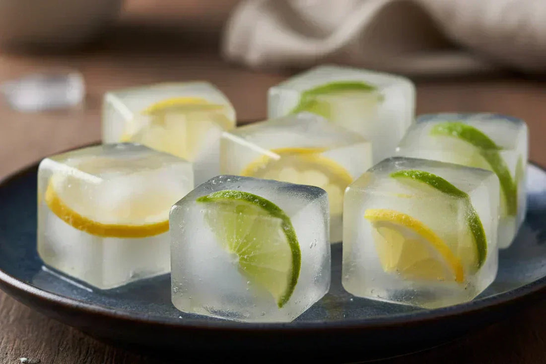 Citrus Salz Eiswürfel