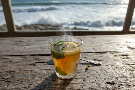 Salty Ingwer-Minze Tee