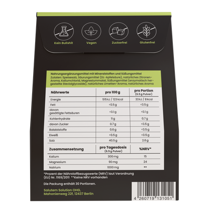 MINAID Electrolyte Drink Mix – Salty Citrus