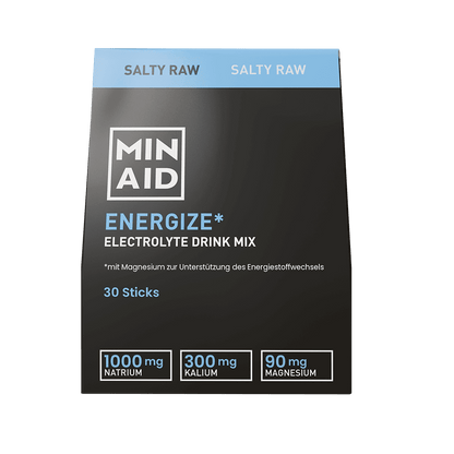 MINAID Electrolyte Drink Mix – Salty Raw