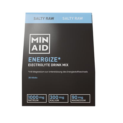 MINAID Electrolyte Drink Mix – Salty Raw