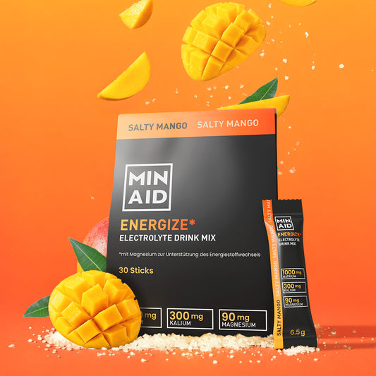MINAID Electrolyte Drink Mix – Salty Mango