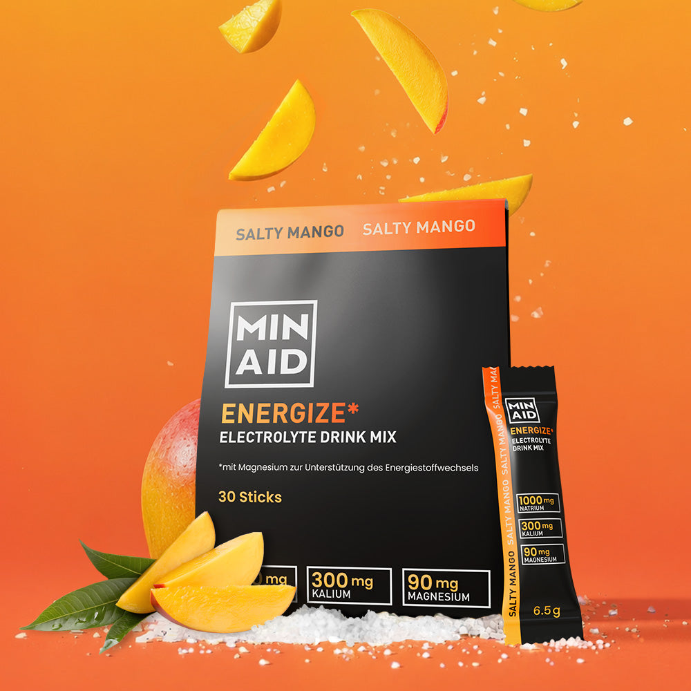 MINAID Electrolyte Drink Mix – Salty Mango
