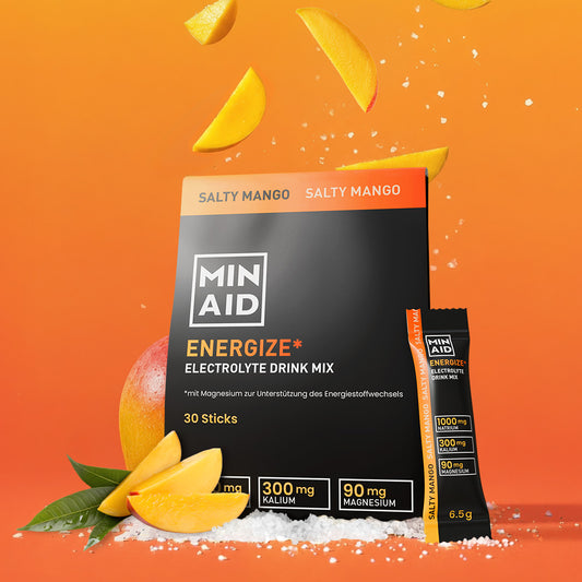 MINAID Electrolyte Drink Mix – Salty Mango